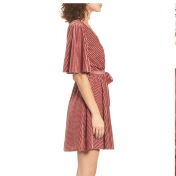 Lost + Wander | Dresses | Lost Wander Carmen Dark Rose Mini Dress Nwt ...